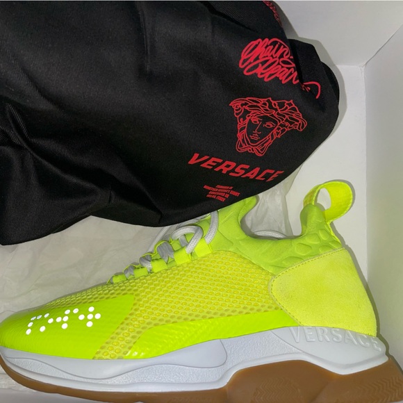 Versace Cross Chainer
Lime Green Gum (Women's Size 9.5) - Picture 2 of 3